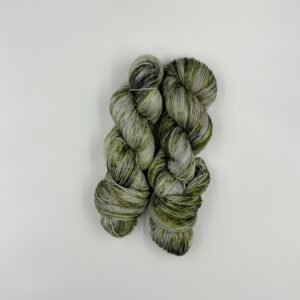 Merino Sock, Rensdyr Lav, Håndfarvet garn