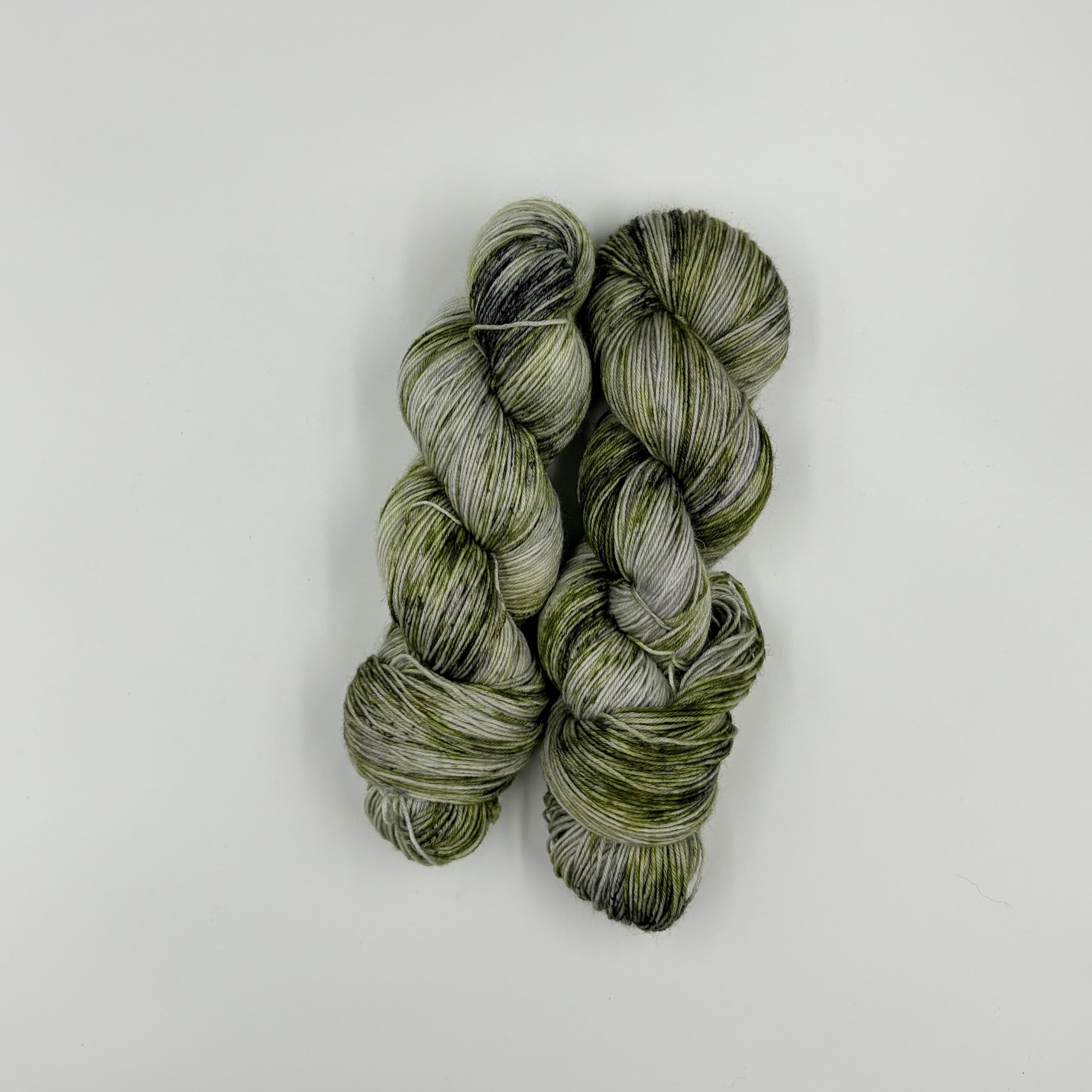 Merino Sock, Rensdyr Lav, Håndfarvet garn