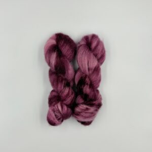 Brushed Alpaca, Velour, håndfarvet garn