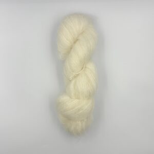 Tyk Mohair, ufarvet