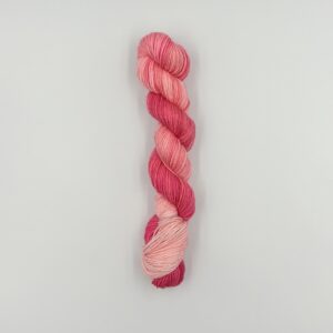 merino sock mini, mini fed, håndfarvet strømpegarn. 30 g fed